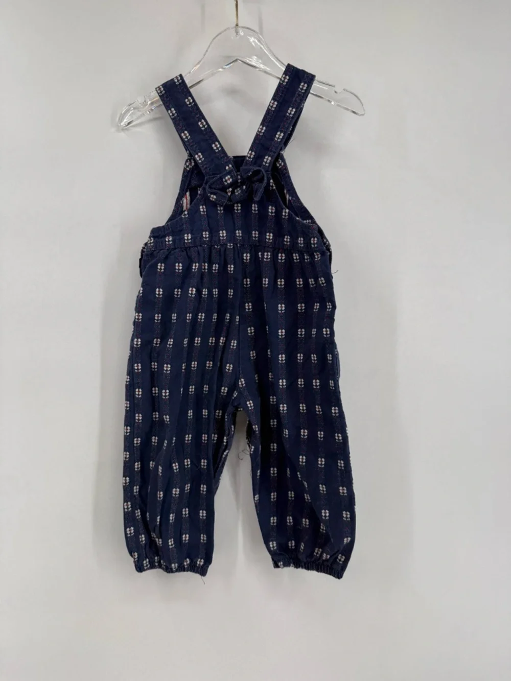 Vintage OshKosh B'gosh Sz 24m‎ Floral Overalls